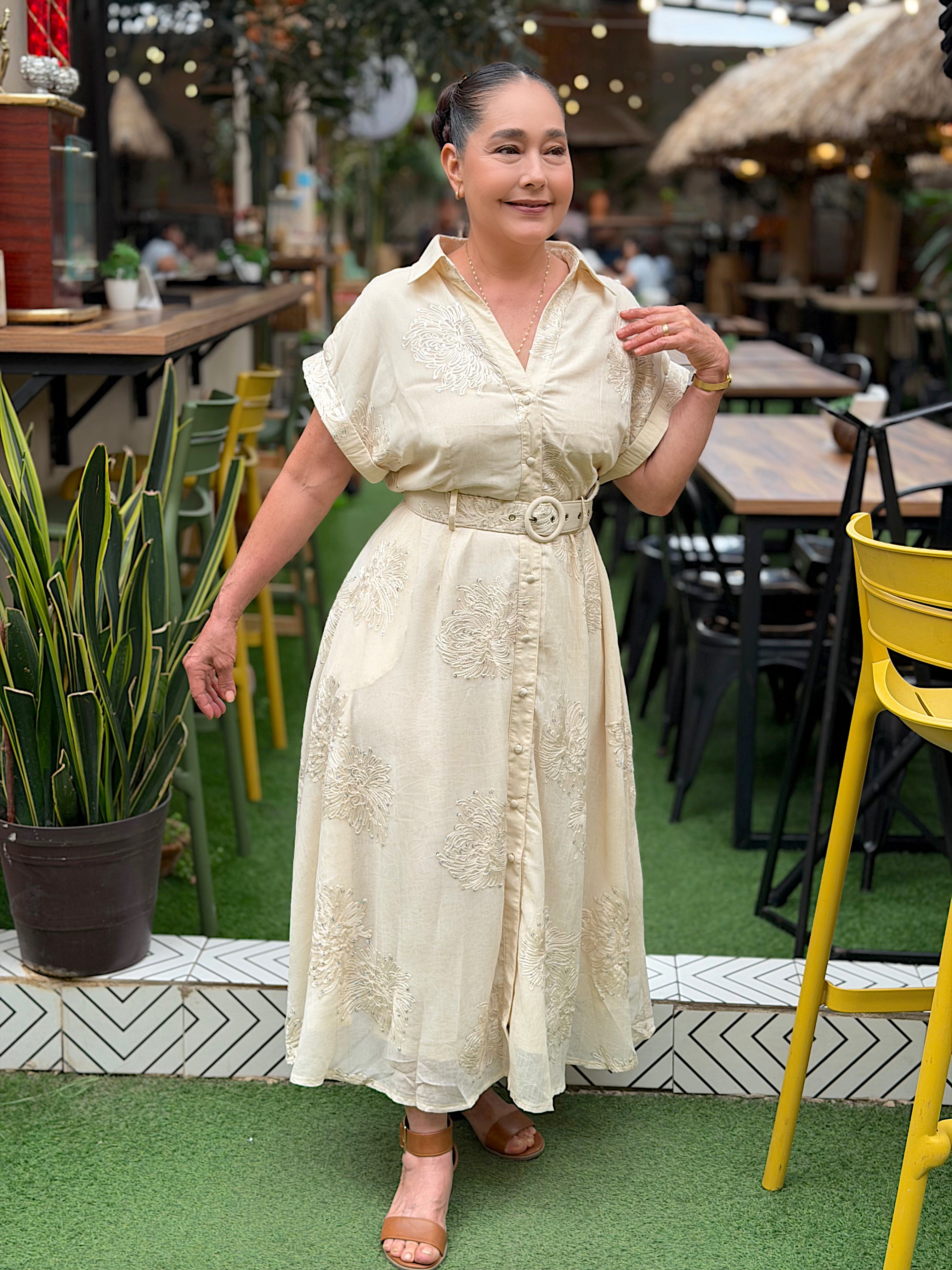 VESTIDO SORAYA BEIGE