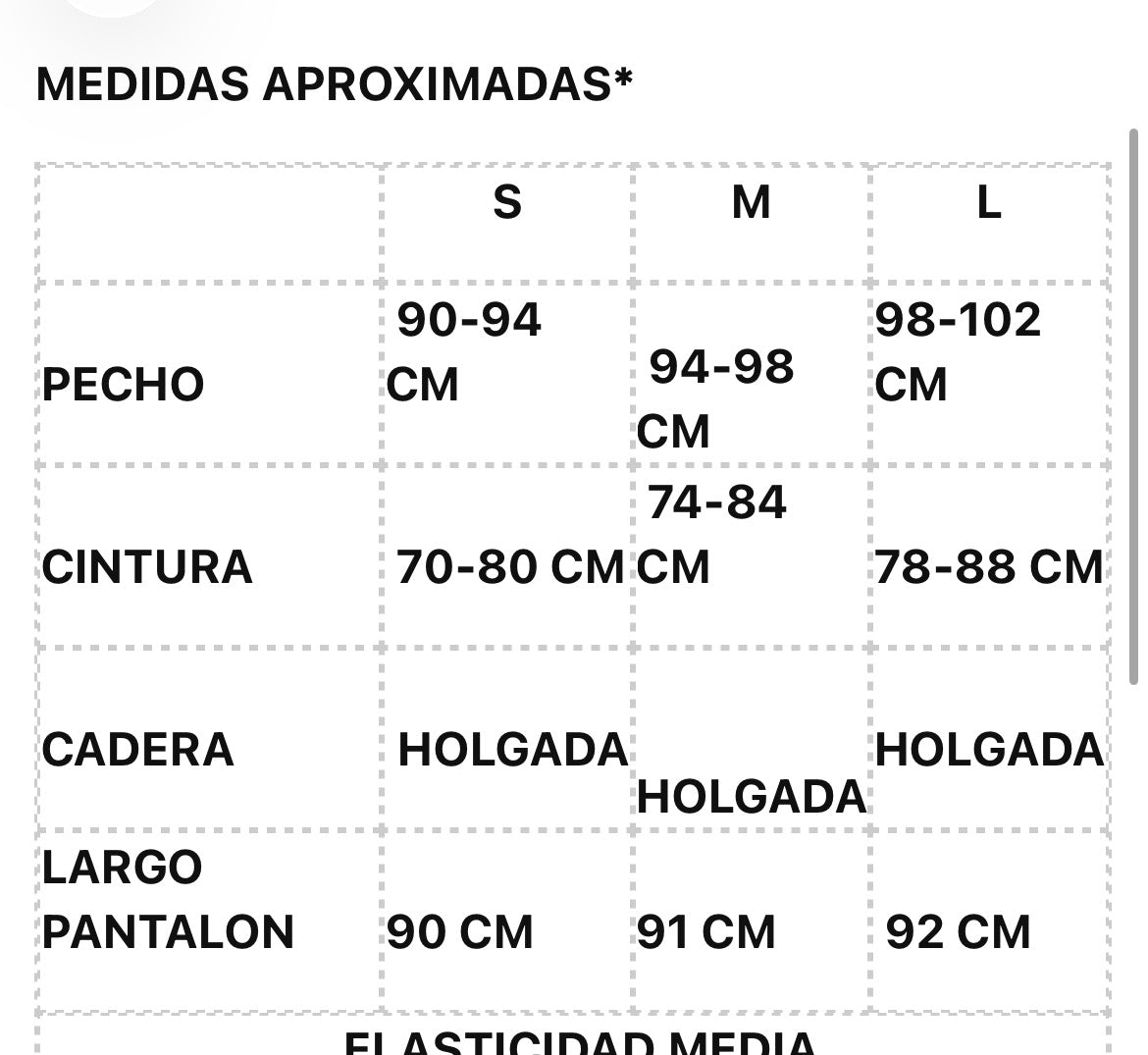 SET ZOBEIDA NEGRO
