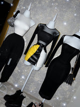 VESTIDO NEGRO MANGA LARGA