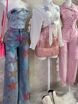 CAMISA ESTRELLAS BLANCA