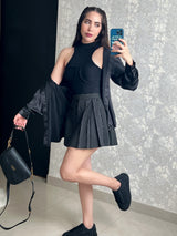 BLUSA NEGRA SIN MANGAS