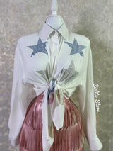 CAMISA ESTRELLAS BLANCA