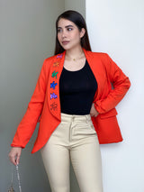 BLAZER NARANJA VIBRANTE