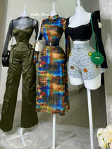 SHORT CORAZÓN DORADO