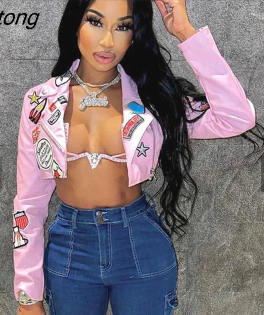 CHAQUETA ROSITA VINIPIEL