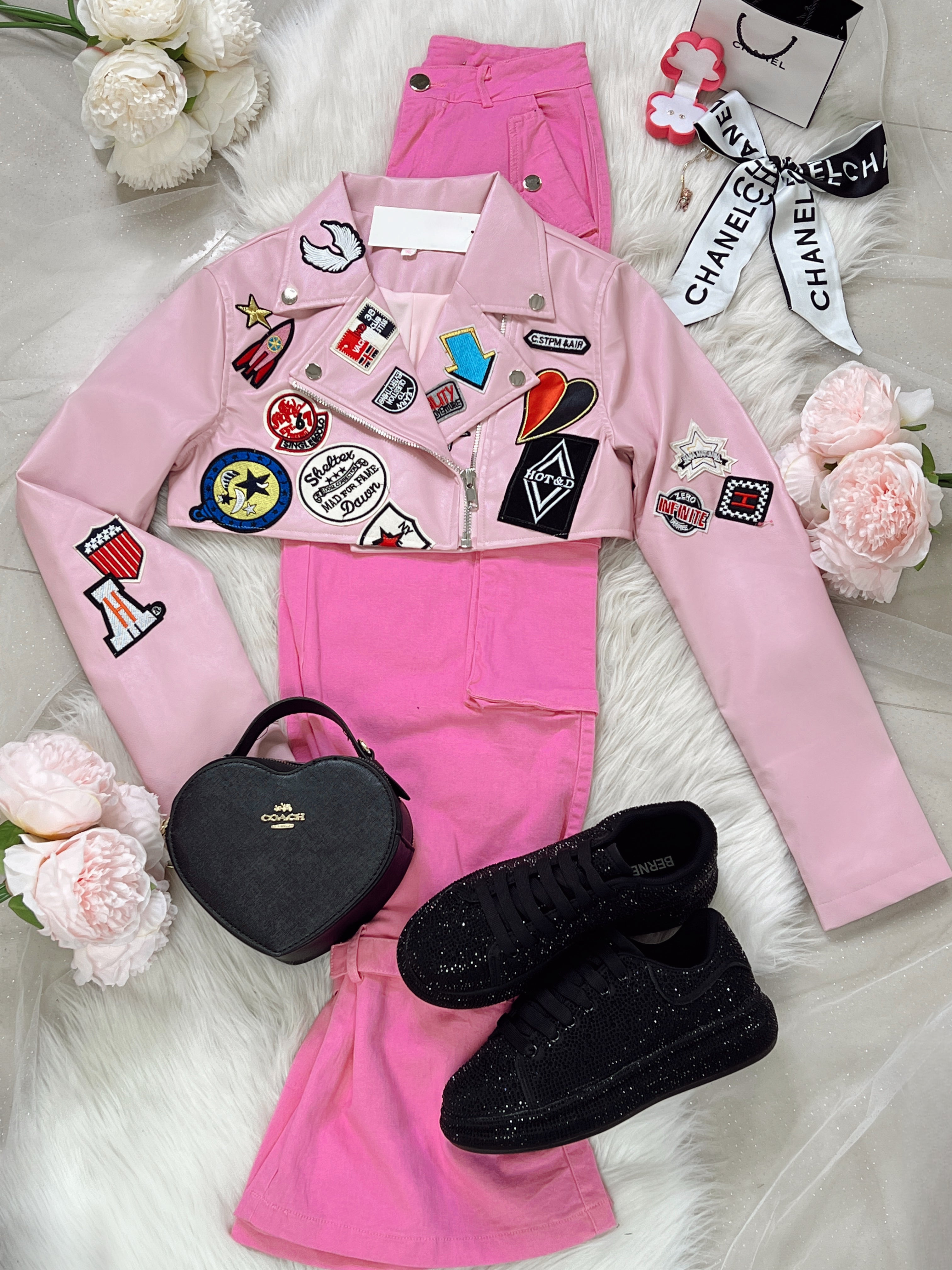 CHAQUETA ROSITA VINIPIEL