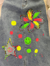 FALDA MEZCLILLA HAPPY