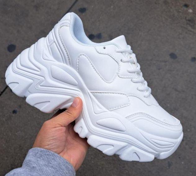 TENIS BLANCOS PLATAFORMA