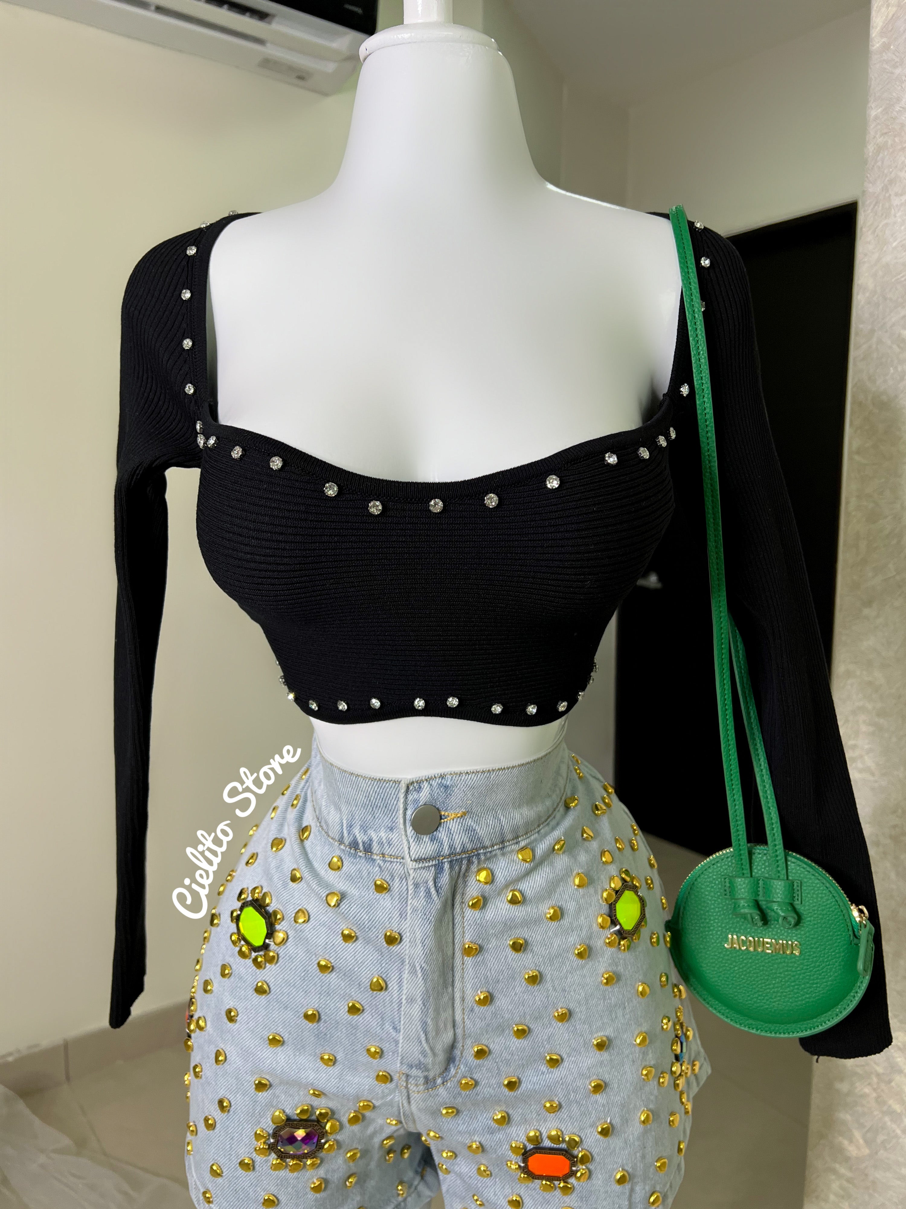 SHORT CORAZÓN DORADO