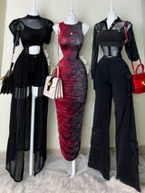 Bolso ivory con detalle dorado