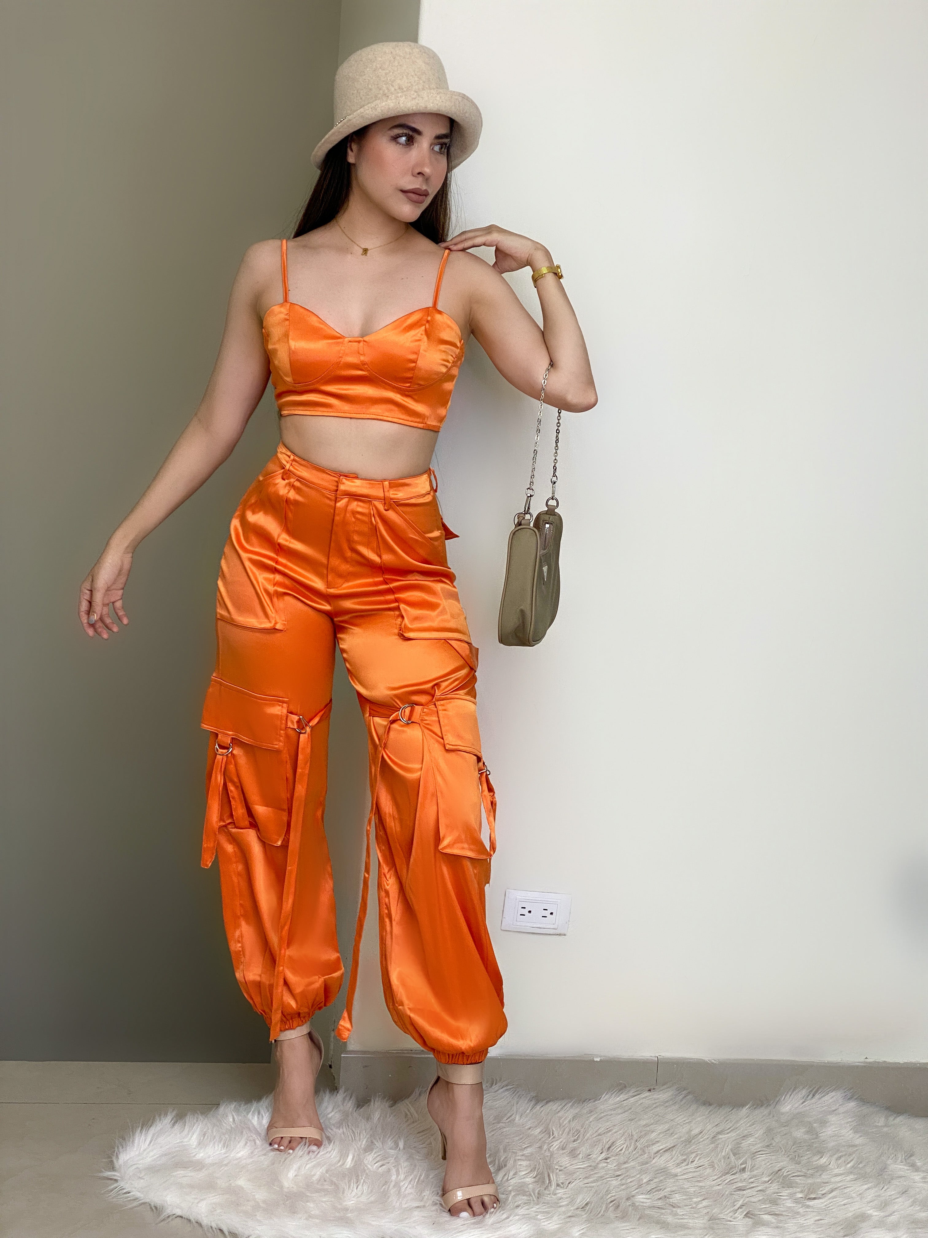 SET NARANJA VIBRANTE