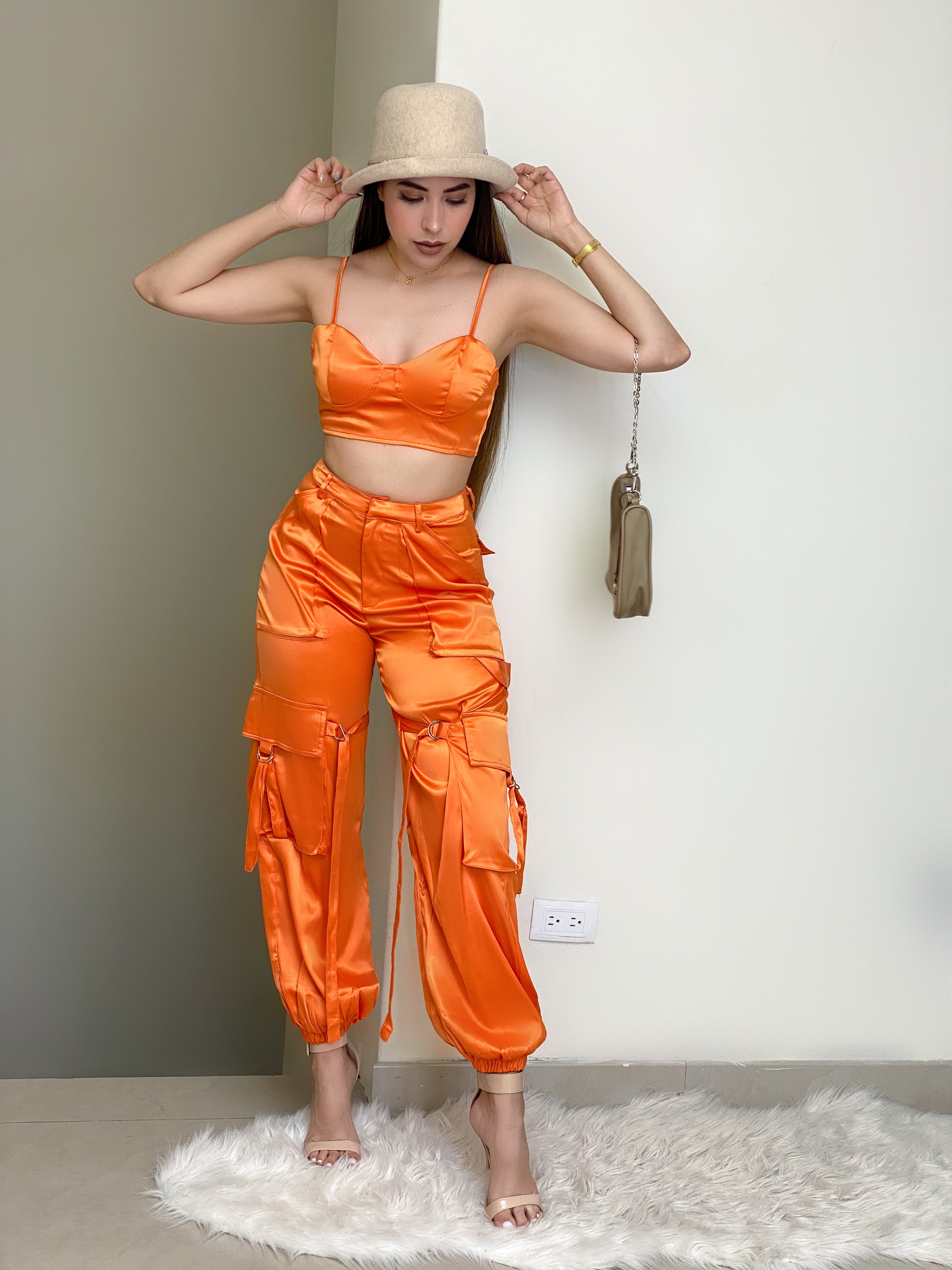 SET NARANJA VIBRANTE