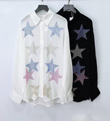 CAMISA ESTRELLAS BLANCA