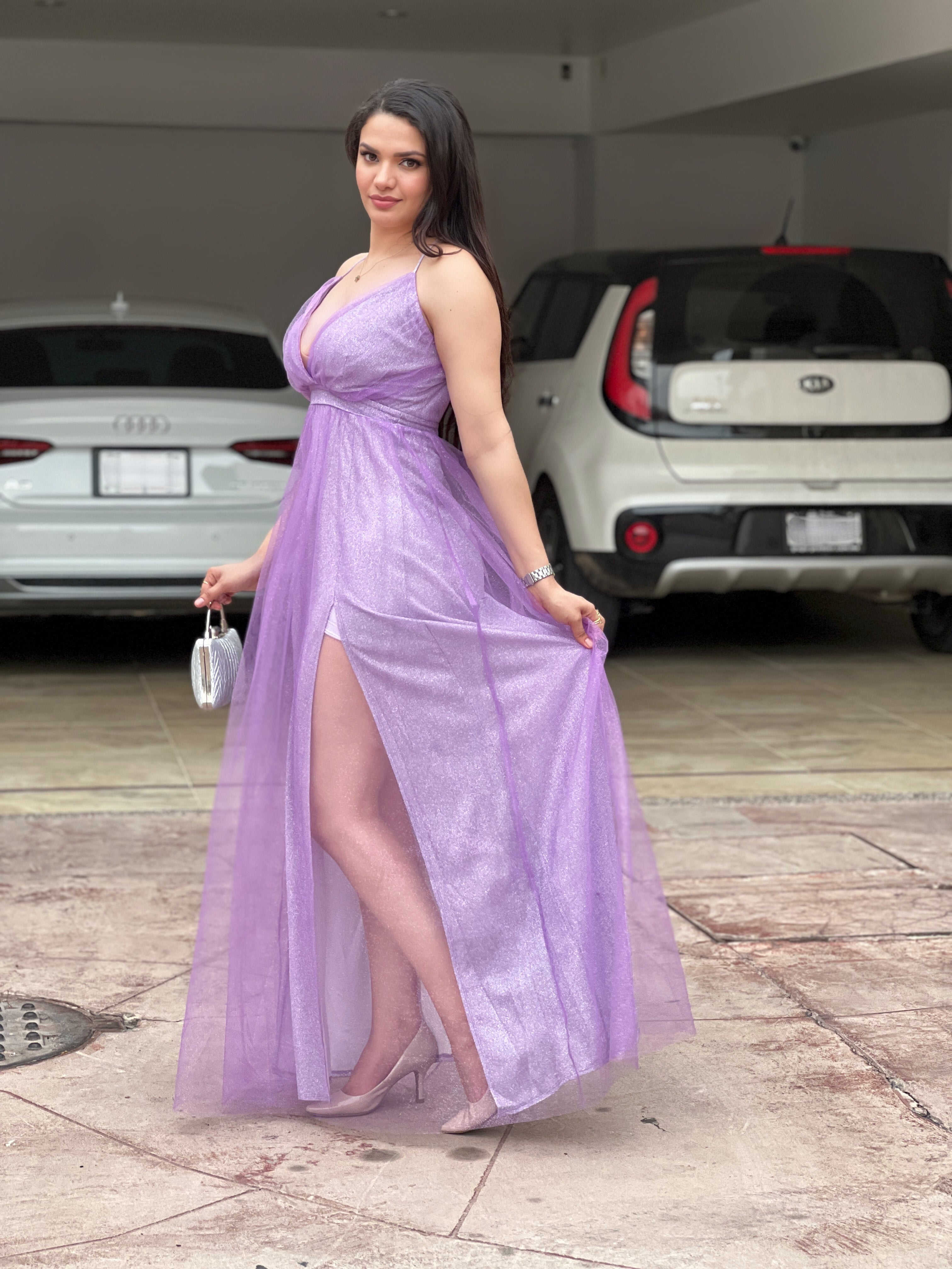 VESTIDO PÚRPURA