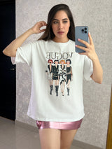 BLUSA VOGUE BLANCO Y NEGRO