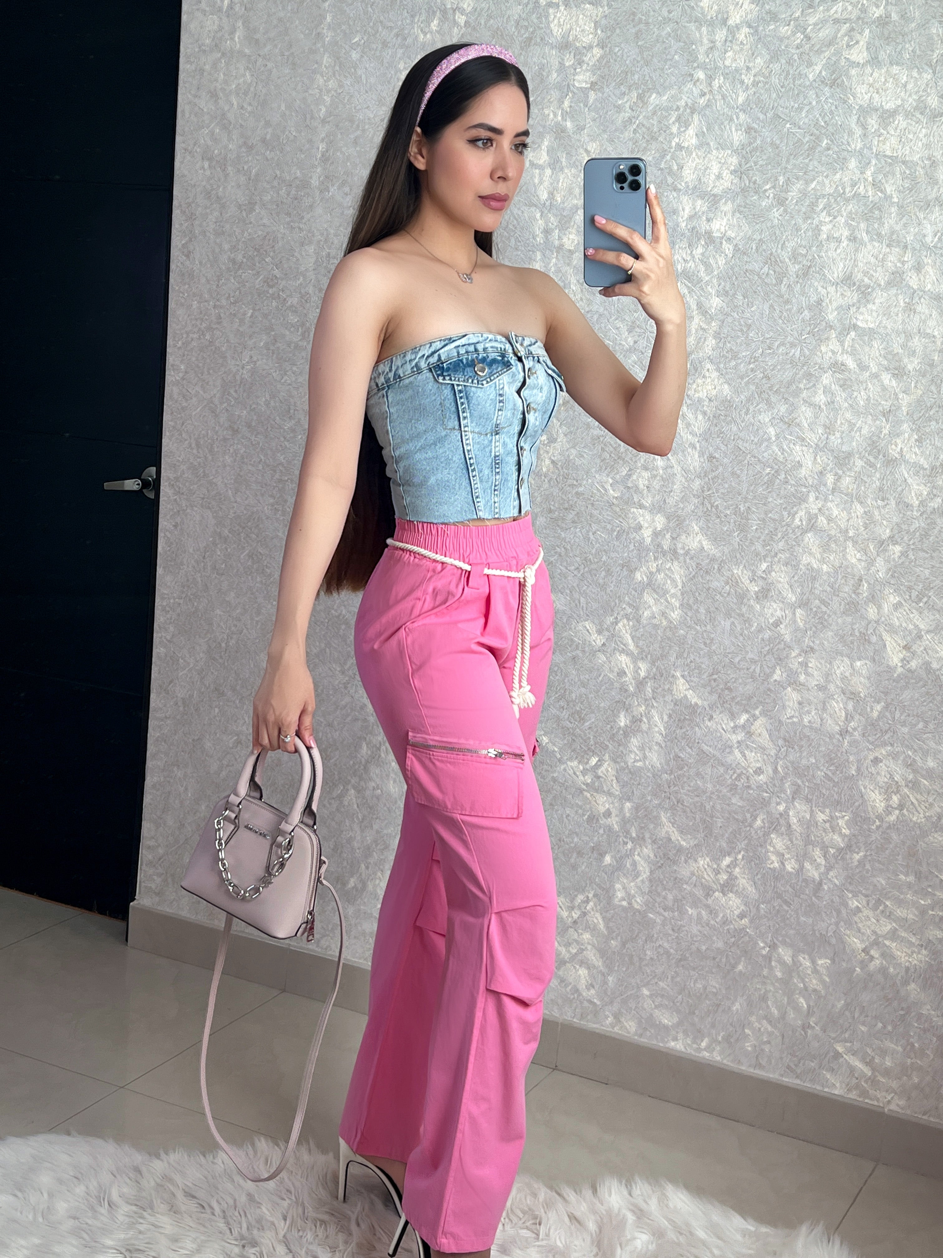 PANTALÓN ROSA BARBIE