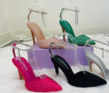 ZAPATILLA ROSA DIAMANTE