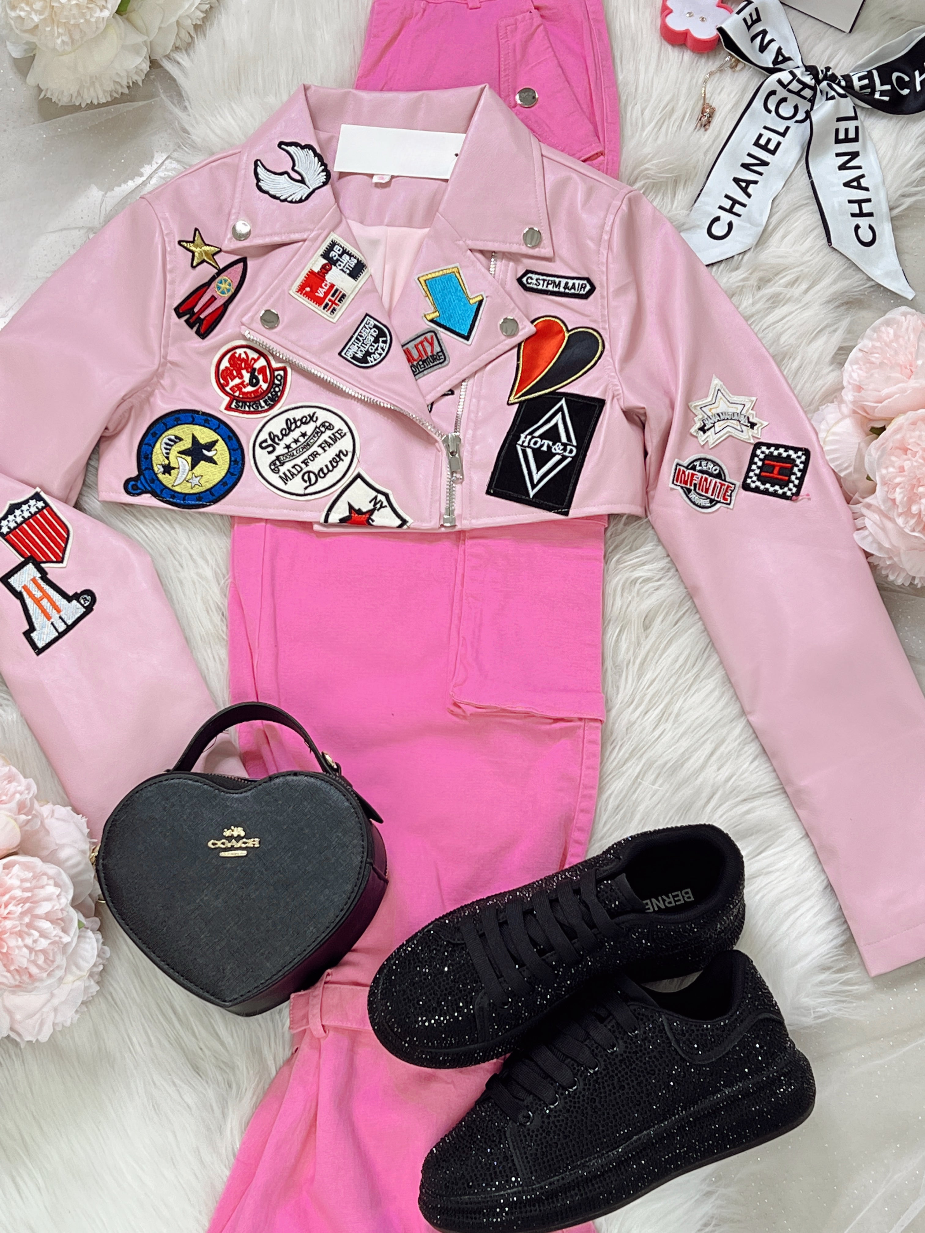 CHAQUETA ROSITA VINIPIEL