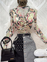 FALDA MEZCLILLA BICOLOR