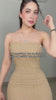 VESTIDO PERLA BEIGE
