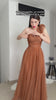 VESTIDO AMAYRANI MARRÓN