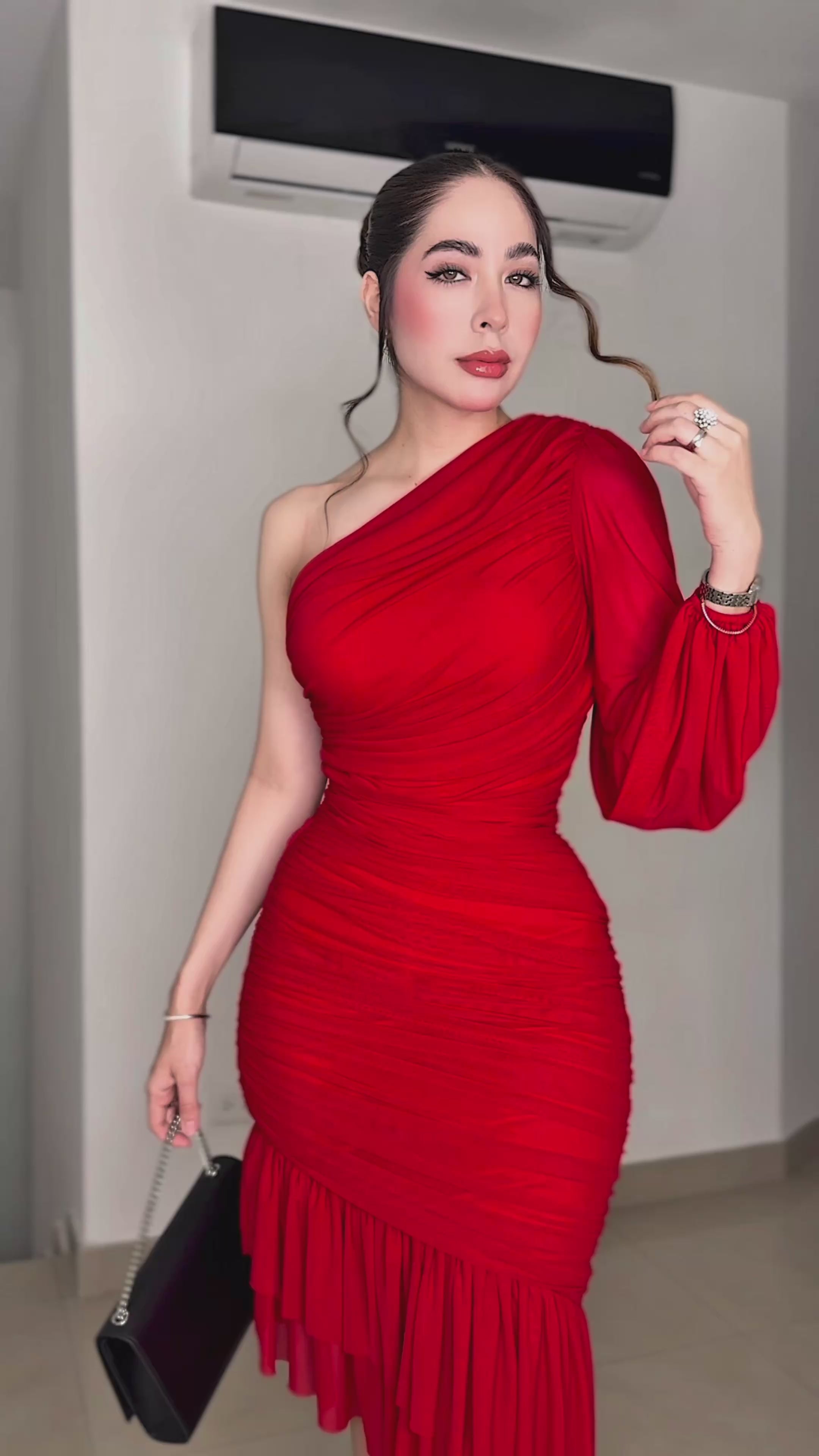VESTIDO GABI ROJO