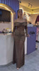 VESTIDO JANETH CAFÉ