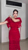 VESTIDO CINTHIA ROJO