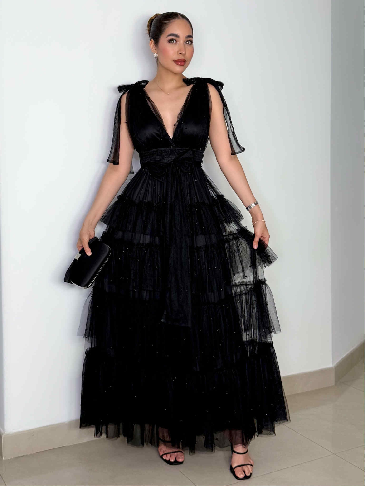 VESTIDO BELLY NEGRO