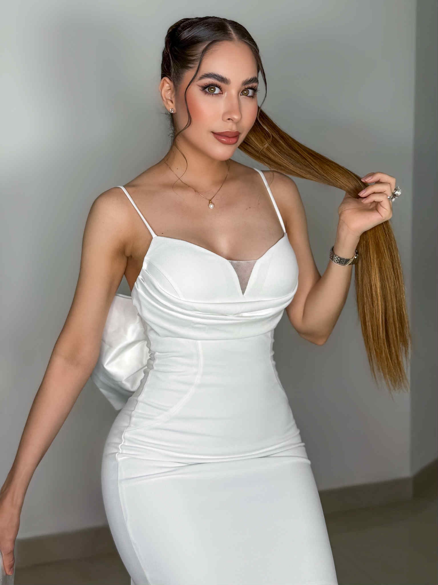 VESTIDO XANA BLANCO