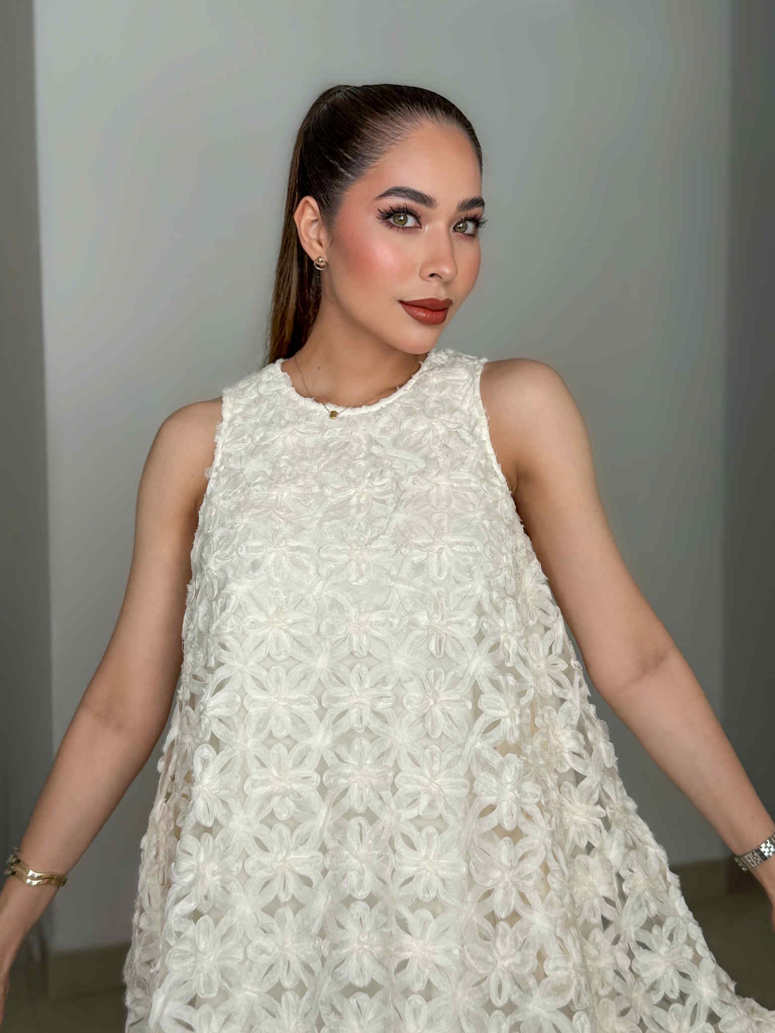 VESTIDO MARISA IVORY