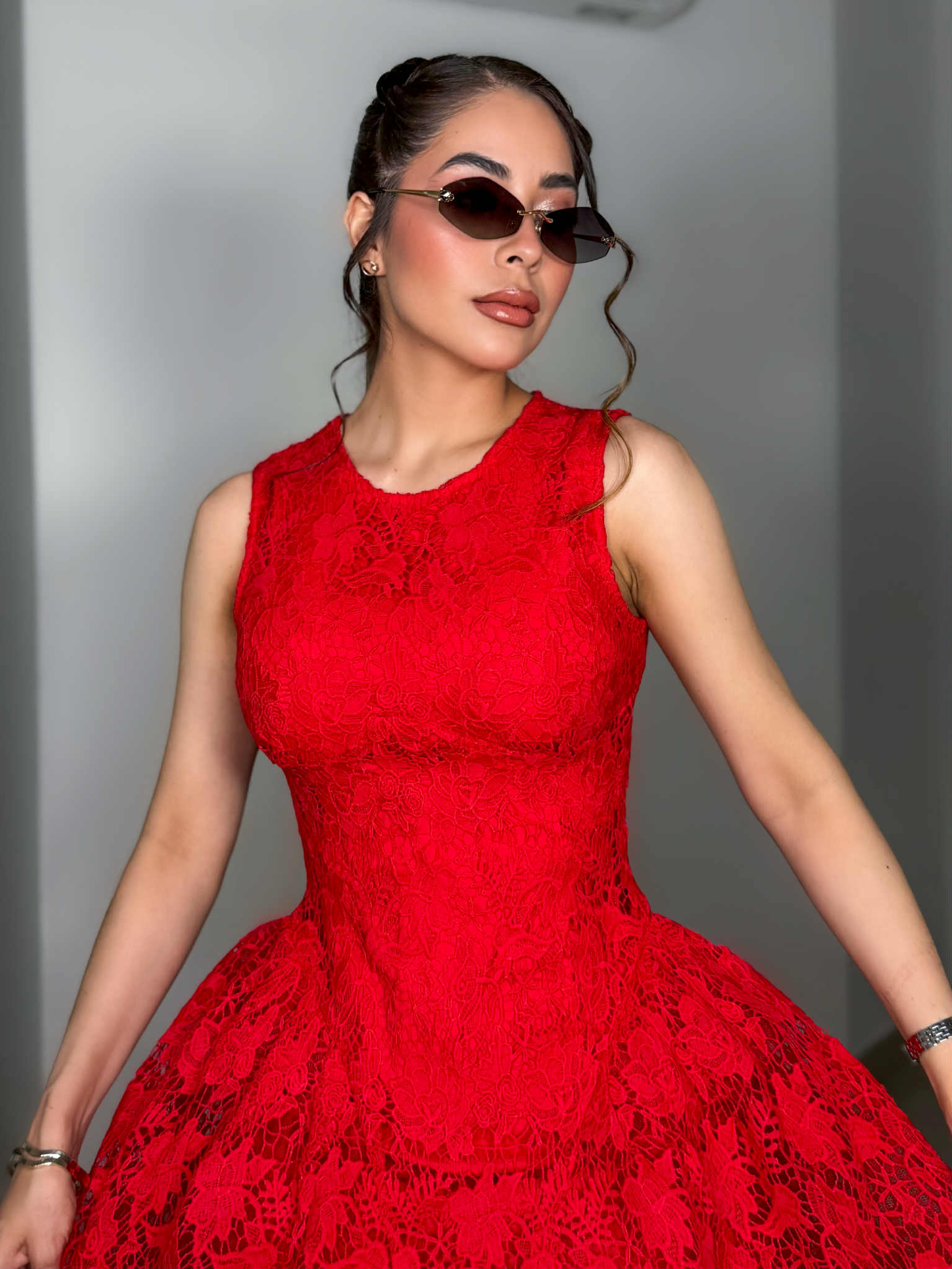 VESTIDO BEYONCE ROJO