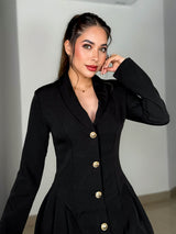 VESTIDO YASHIN NEGRO