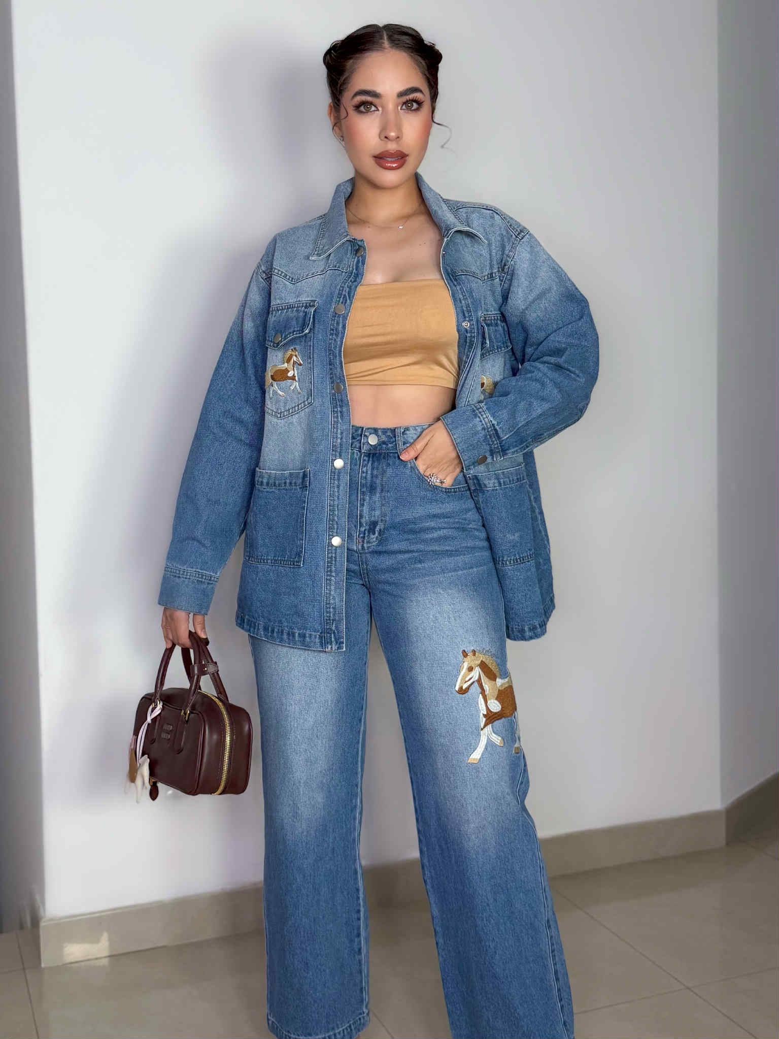 SET DENIM CABALLOS
