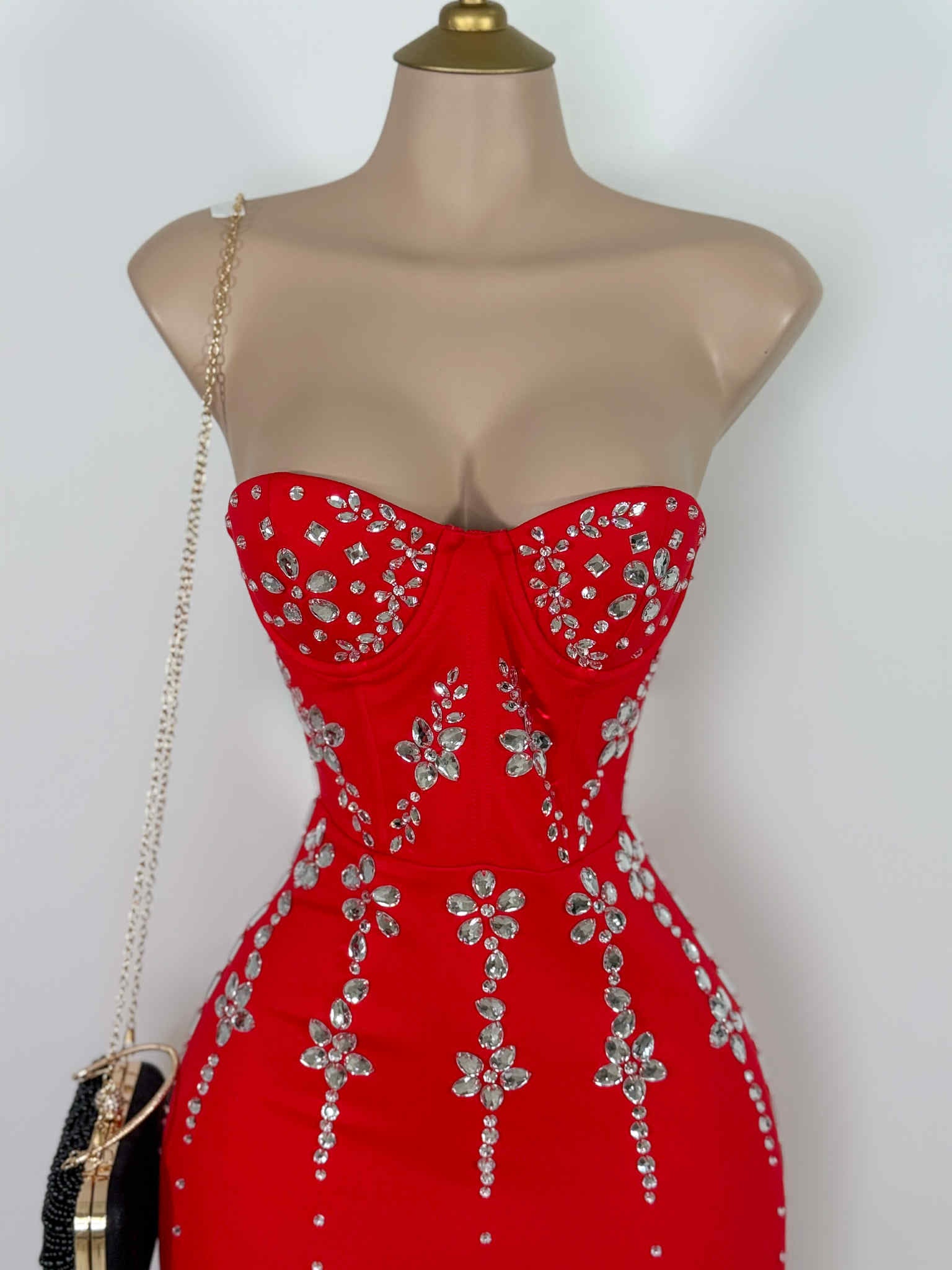 VESTIDO GLORIA ROJO