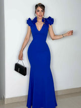 VESTIDO MARISOL AZUL