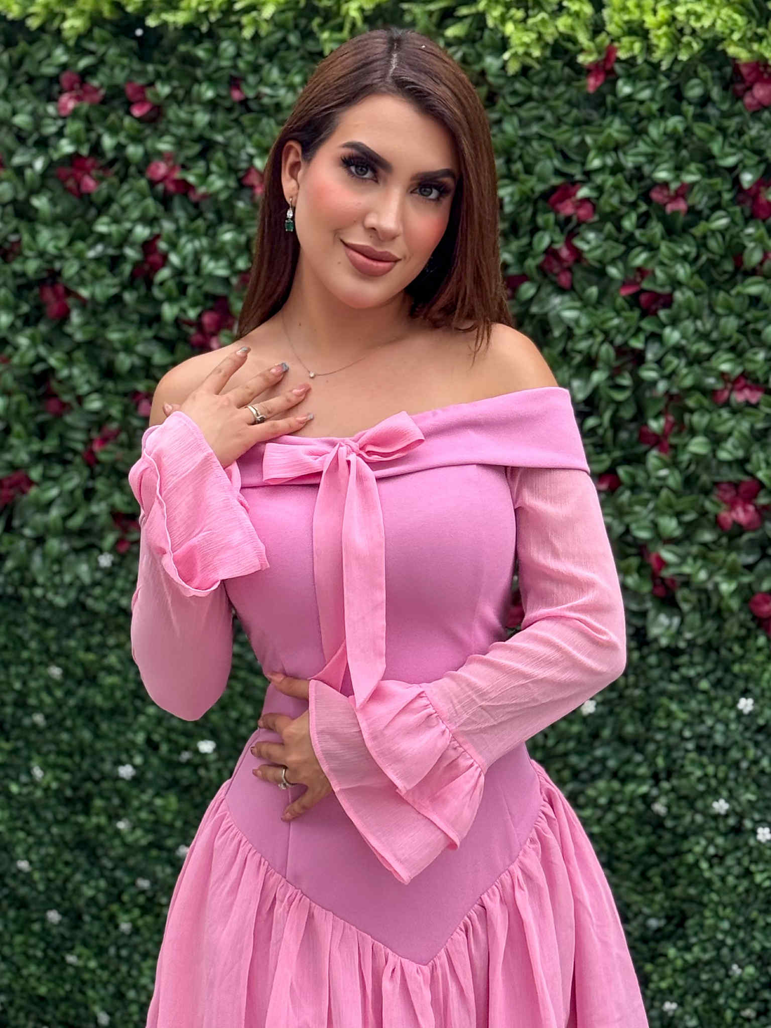 VESTIDO NIZA ROSA