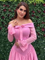 VESTIDO NIZA ROSA