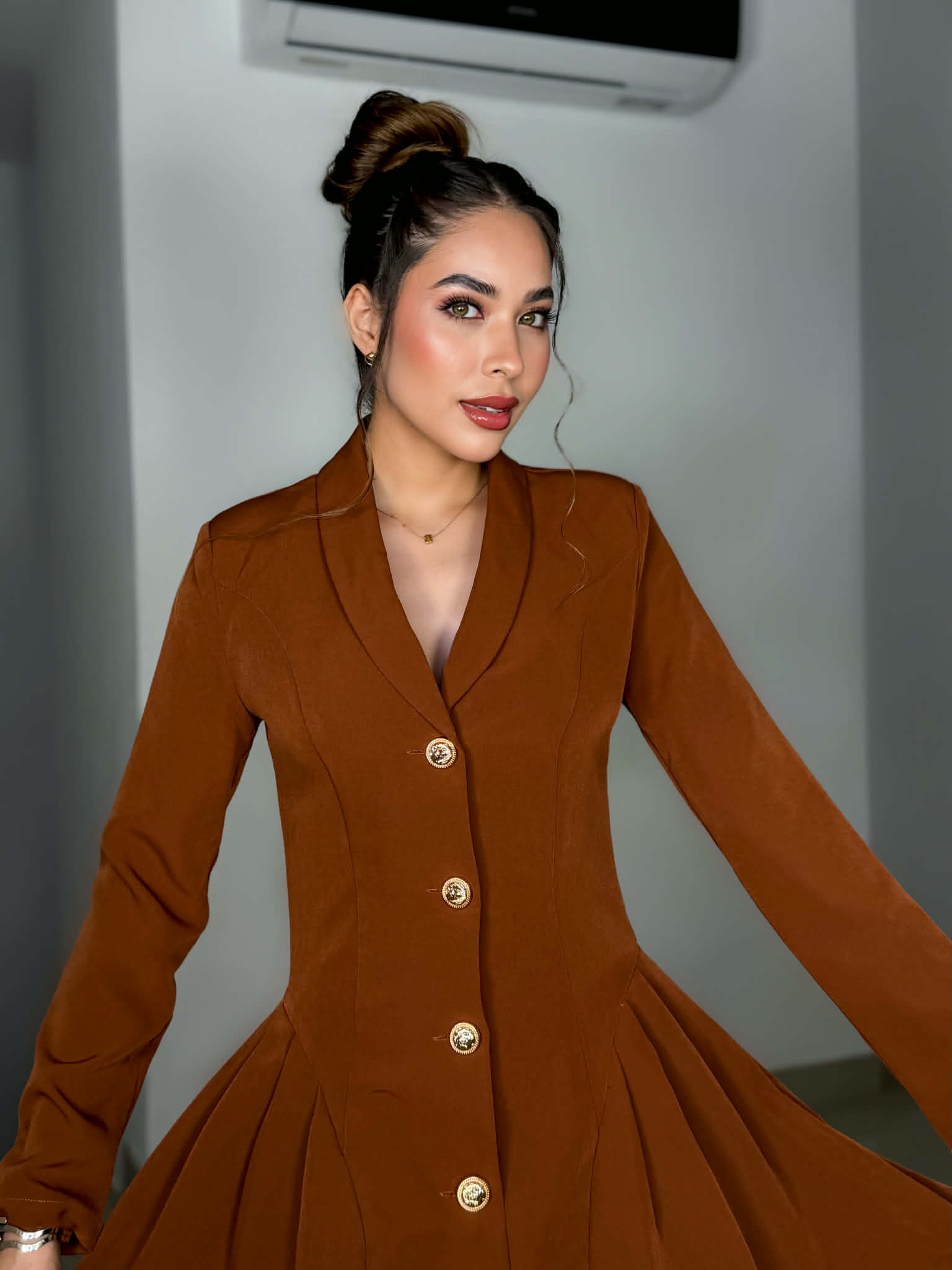 VESTIDO YASHIN CHEDRON