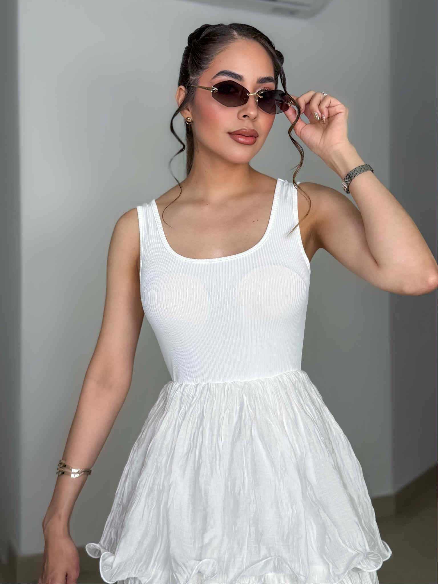 VESTIDO DAMARIS BLANCO