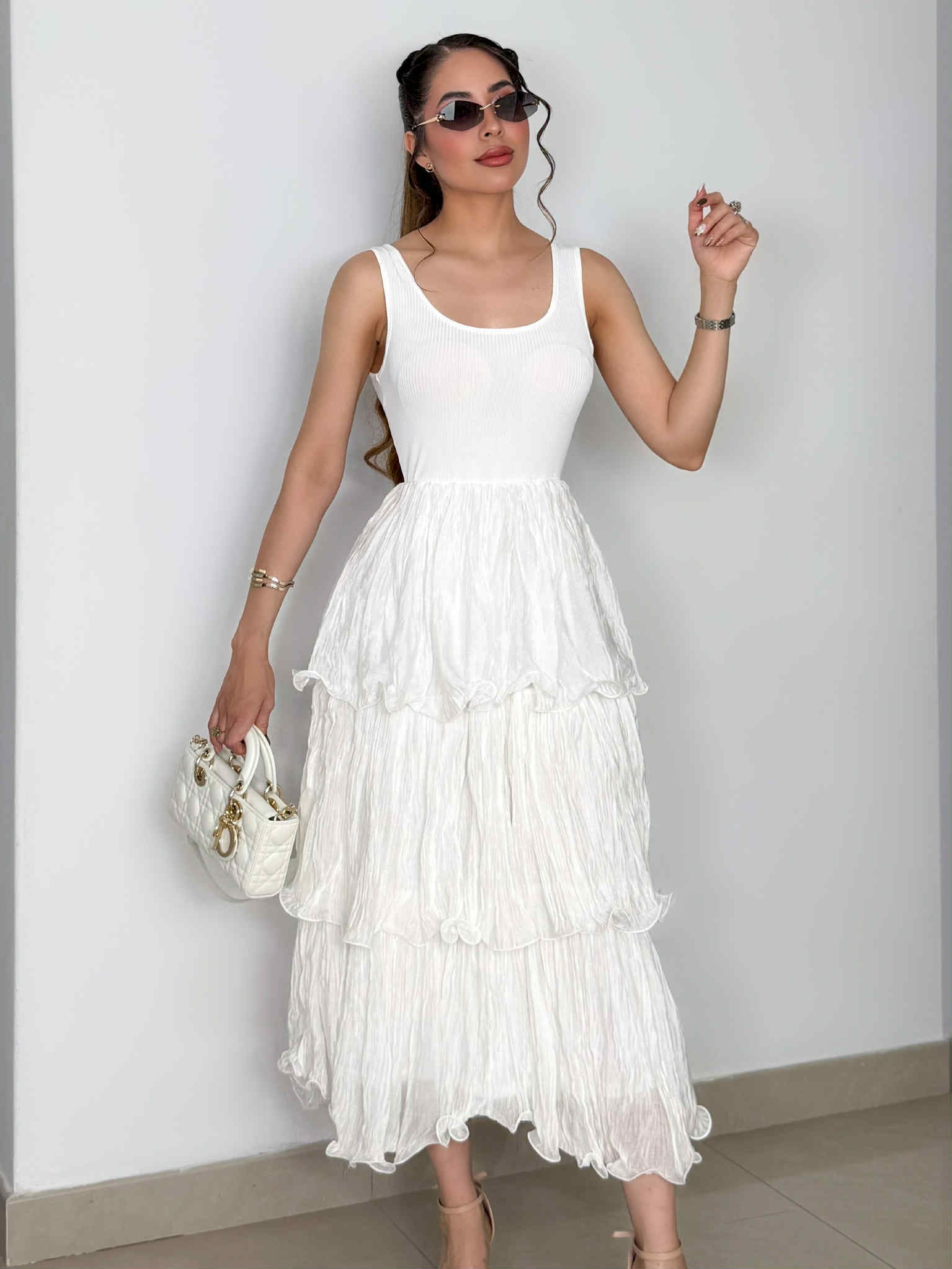 VESTIDO DAMARIS BLANCO