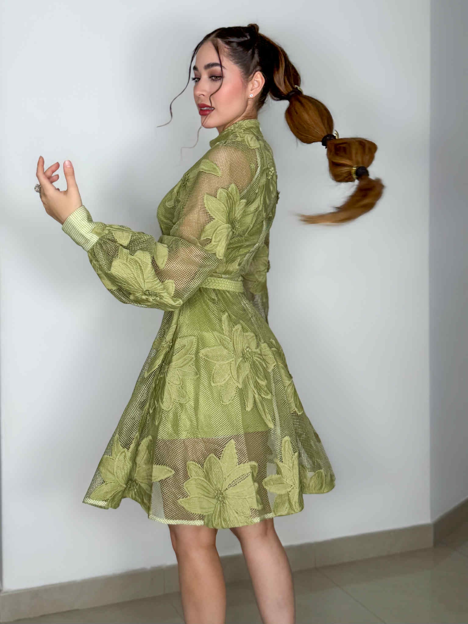 VESTIDO MIRELLA VERDE