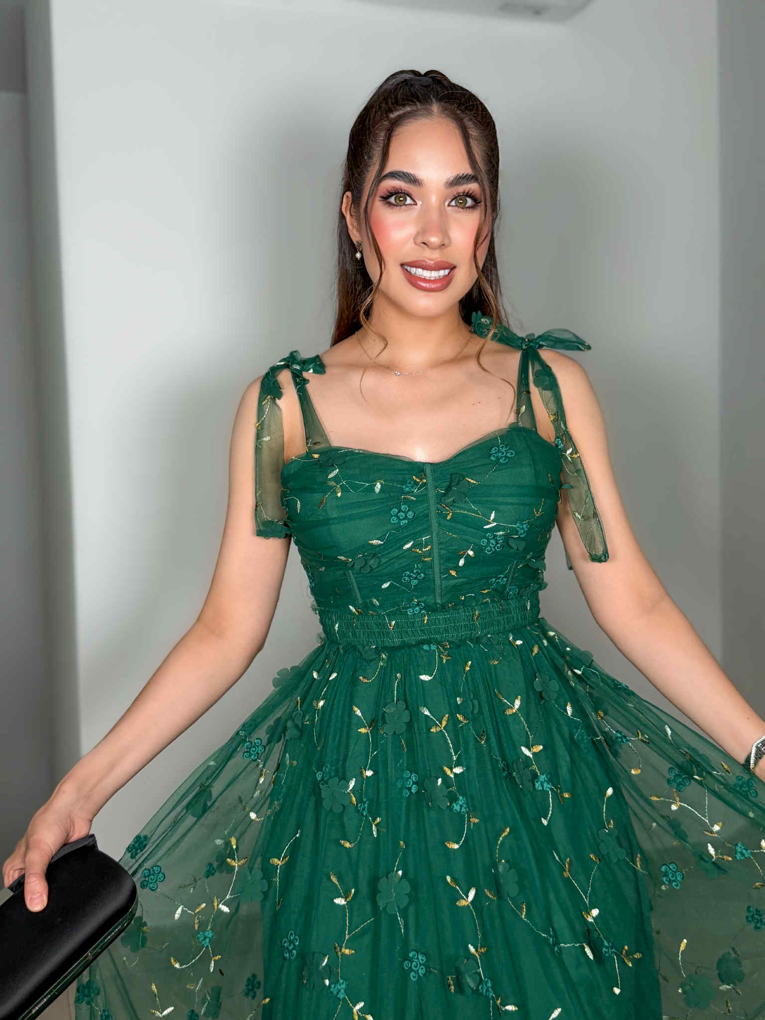 VESTIDO VALERIA ESMERALDA