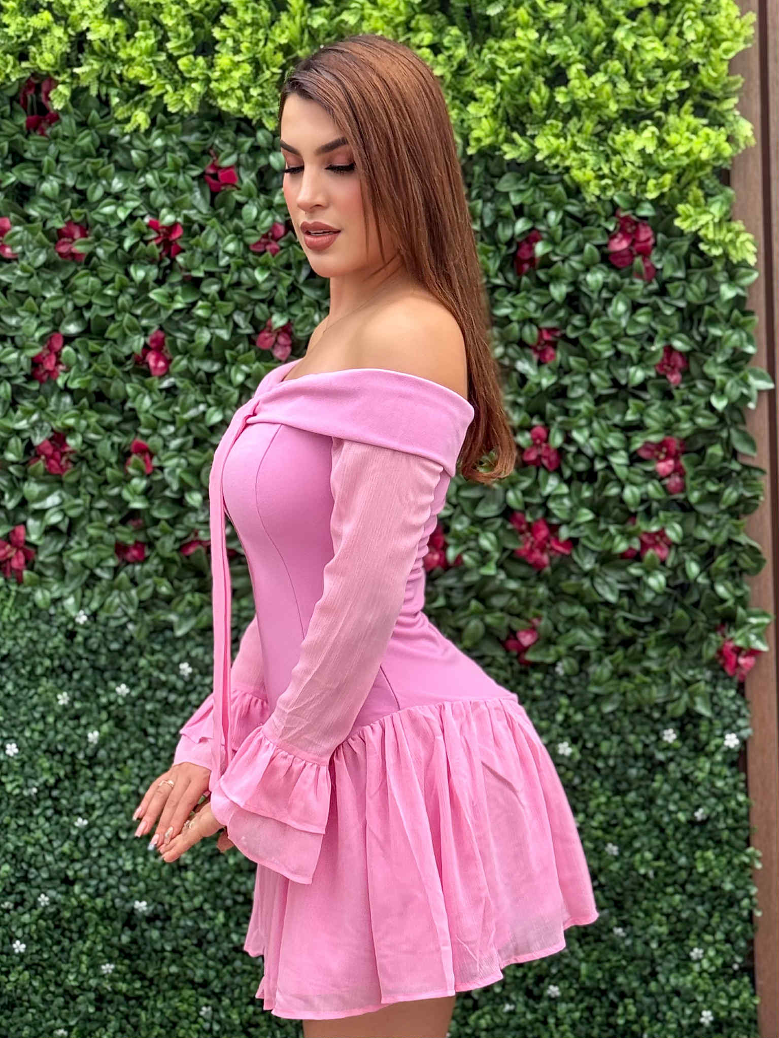 VESTIDO NIZA ROSA