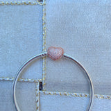 PULSERA RIGIDA CORAZON PAN