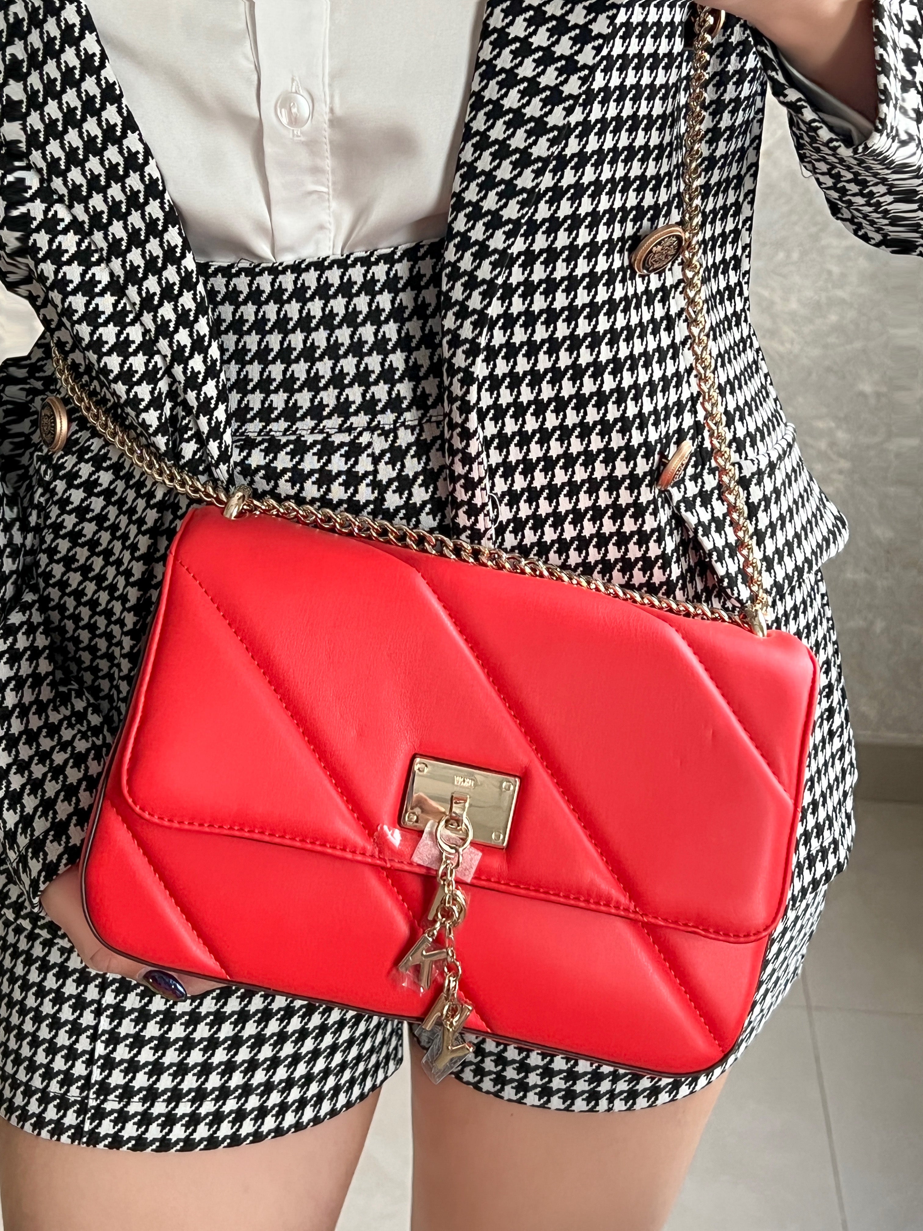 BOLSO ROJO DKNY ORIGINAL
