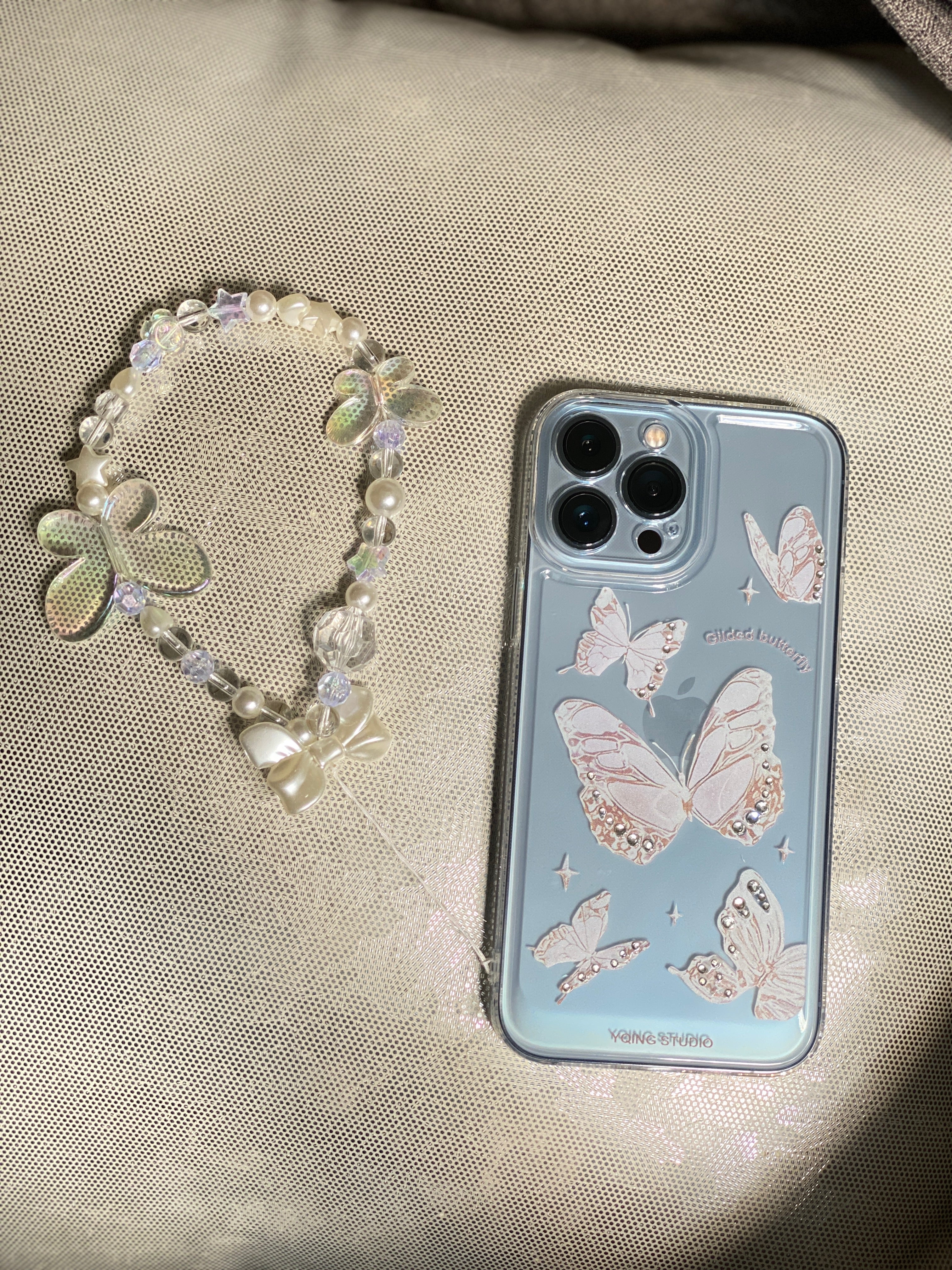 Funda con  llavero iPhone 13 pro max