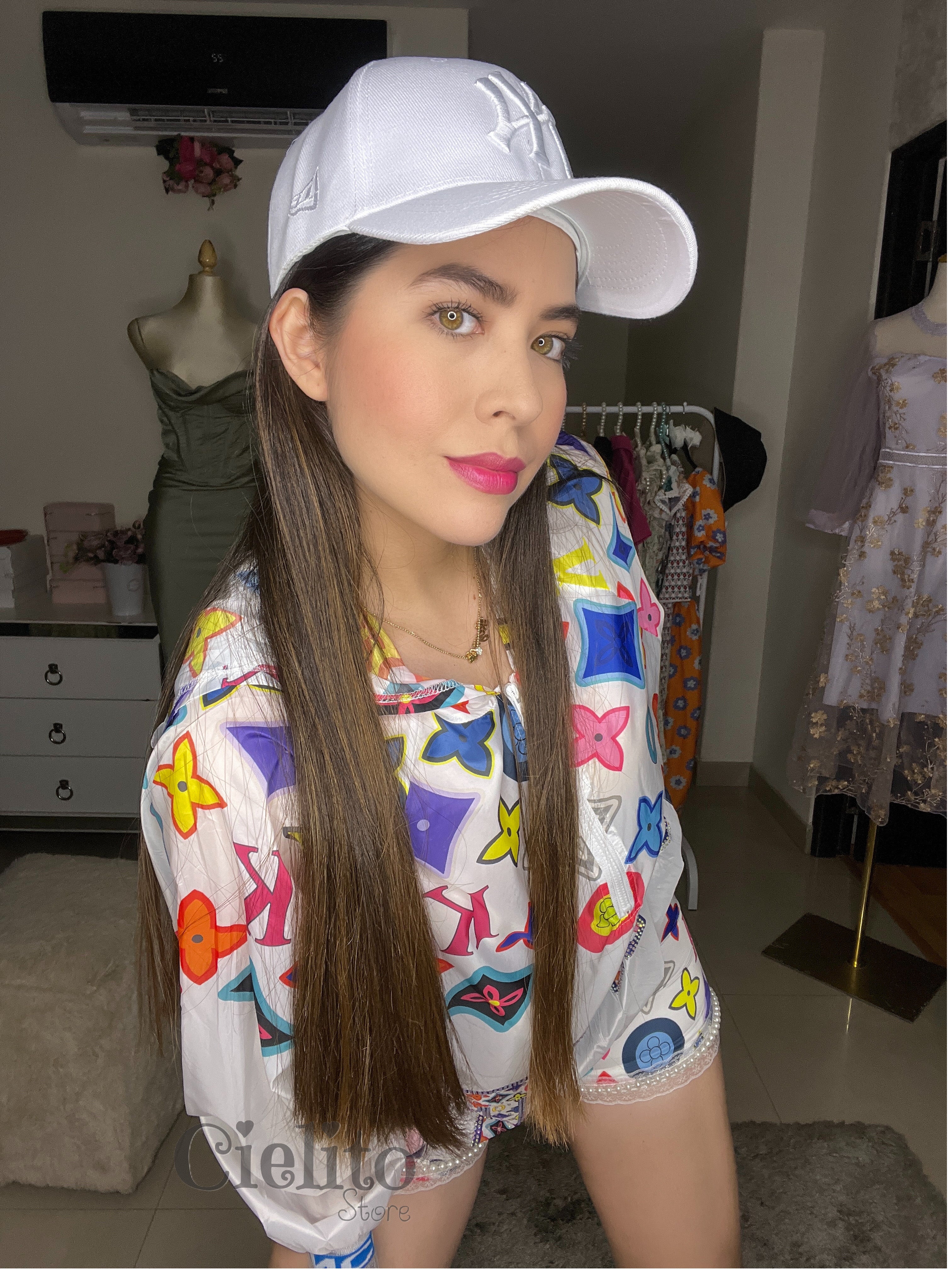 SET BLANCO CON ESTAMPADO