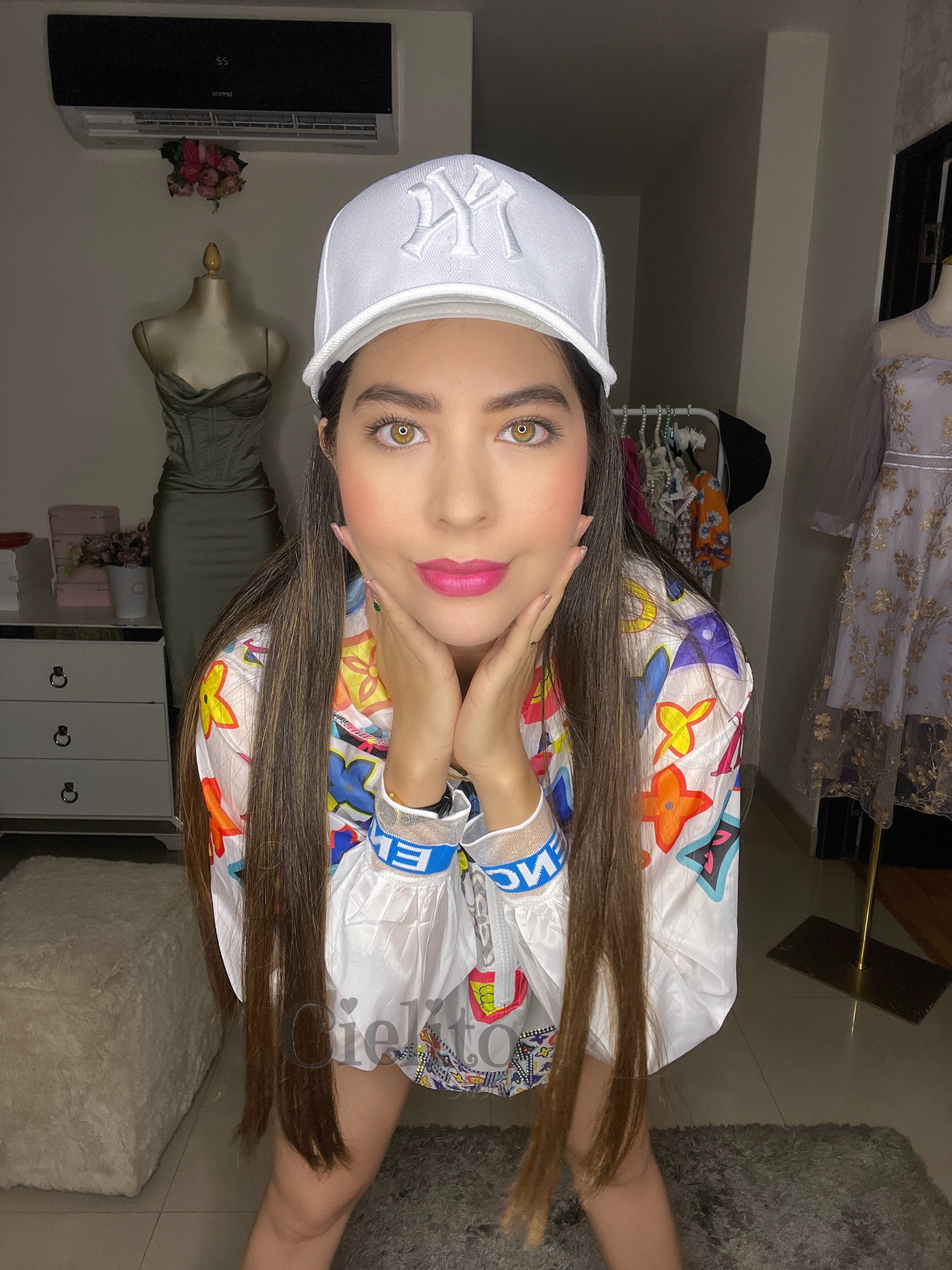 SET BLANCO CON ESTAMPADO