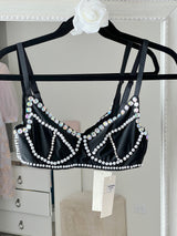 Bralette negro diamante